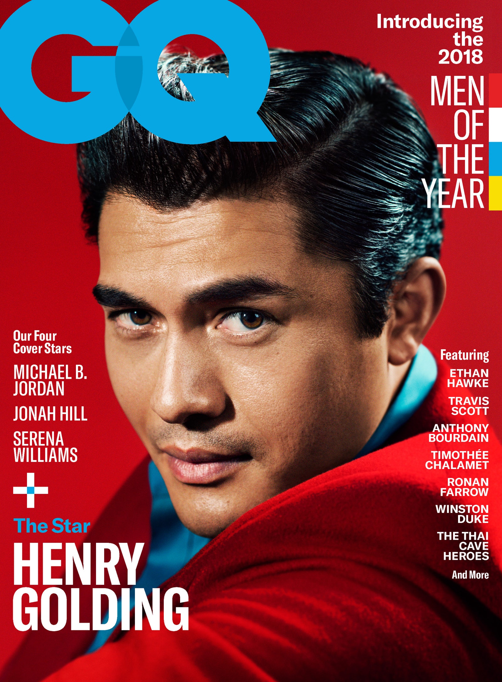Henry Golding on the cover of GQ Magazine, Photographed by PARI DUKOVIC